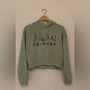H&M Cropped Friends Sweatshirt